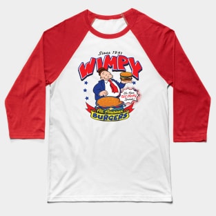 Wimpy All American Burger Baseball T-Shirt